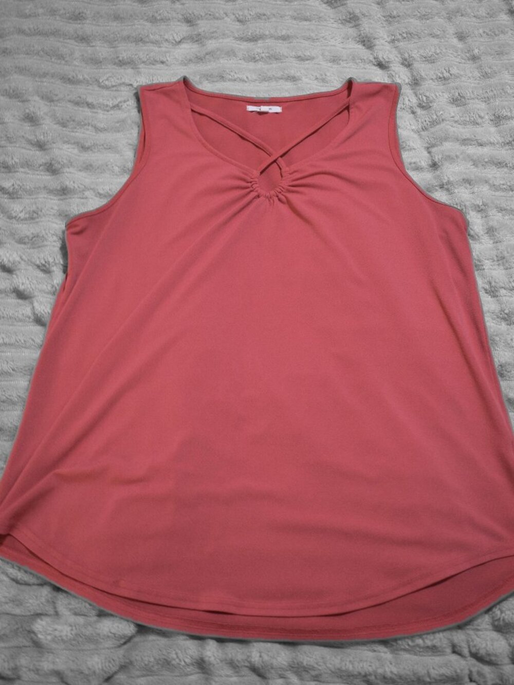 Red Casual Tank XL